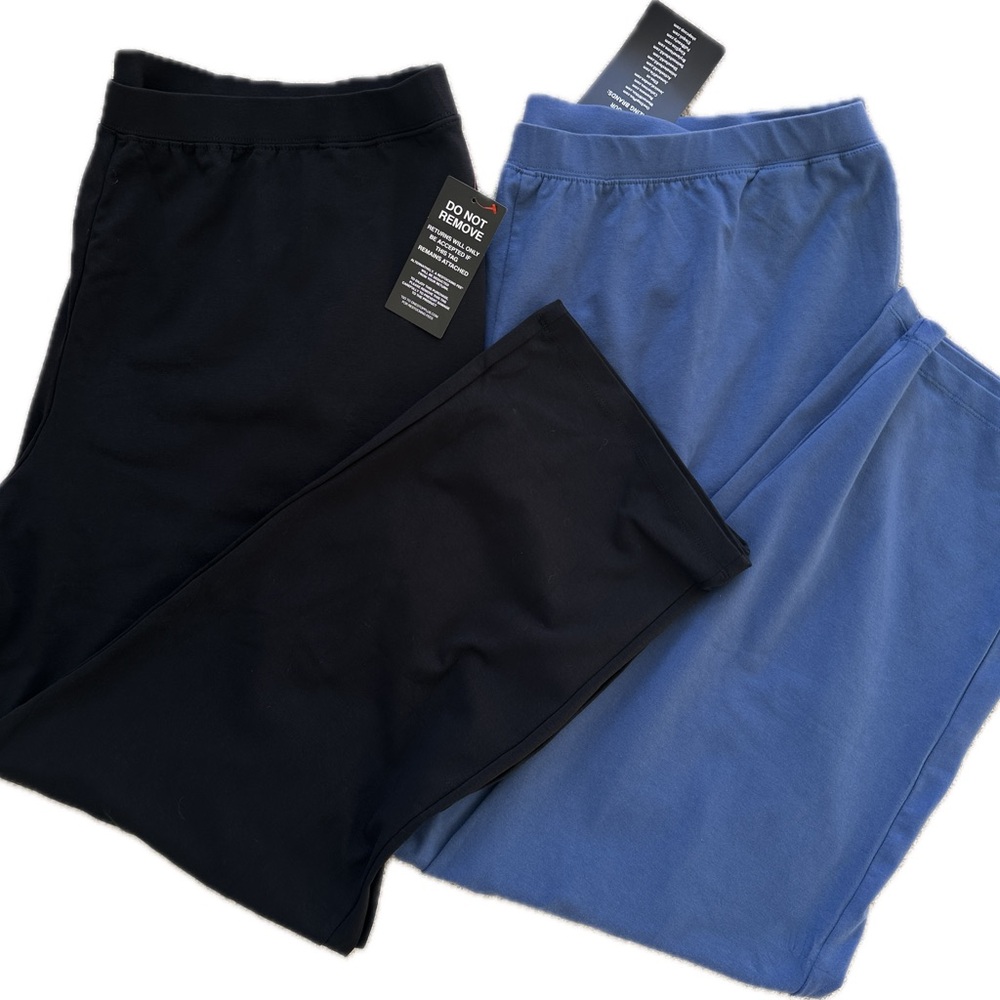 Catherine’s Suprema Pant NEW Straight Leg Pant Bundle Black & Blue